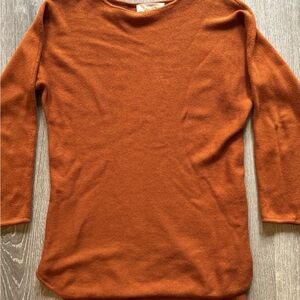 Michael Kors Rust Knit Sweater